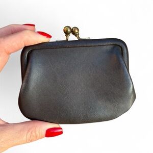 Vintage Coach Gray Change Purse 7155